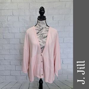 J. Jill wide-cut cotton sweater